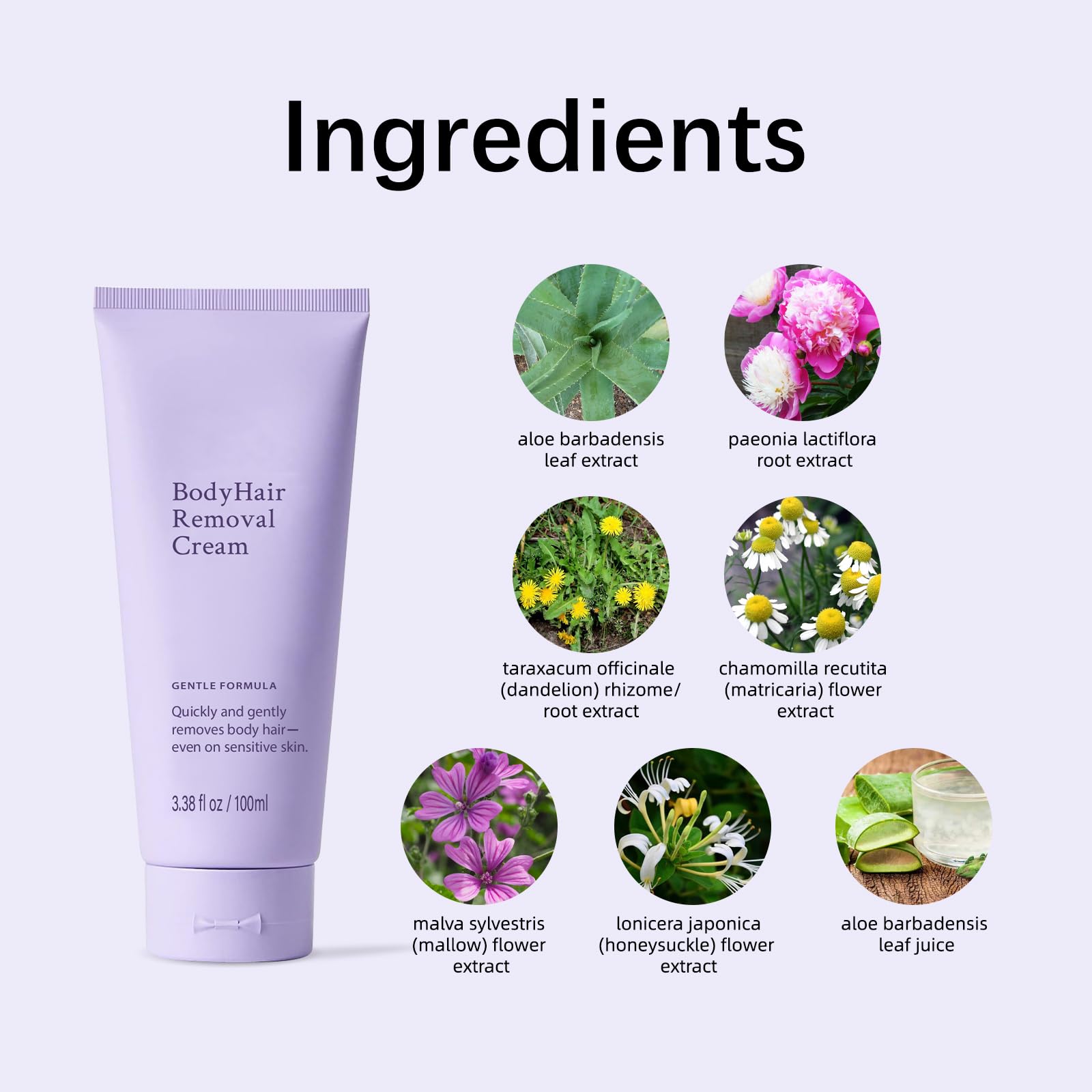 Bership Hair Removal Cream sensitive-skin closeup underscores gentle formula benefits.