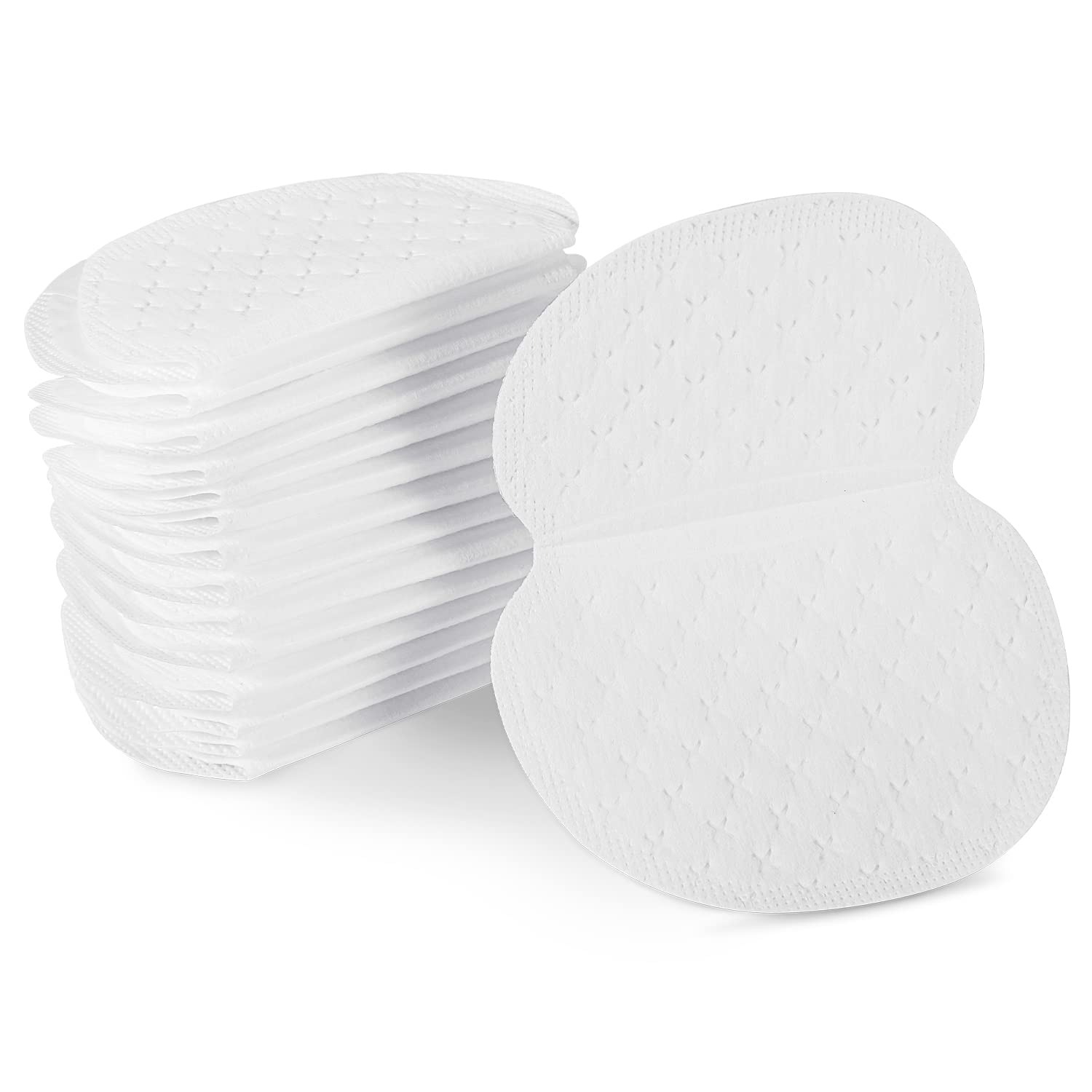 BESARME 100-pcs underarm sweat pads ready for all-day dry clothing protection