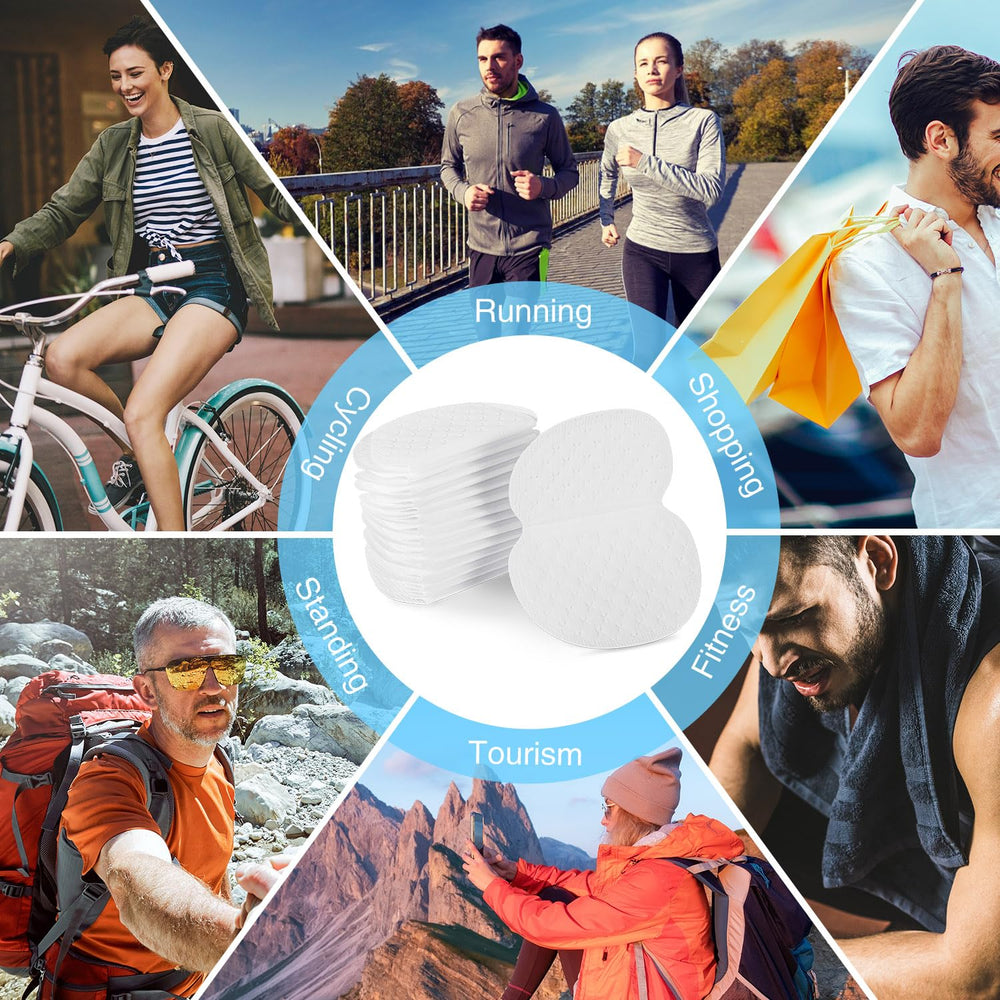 BESARME men and women sweat pads in use for comfortable odor control