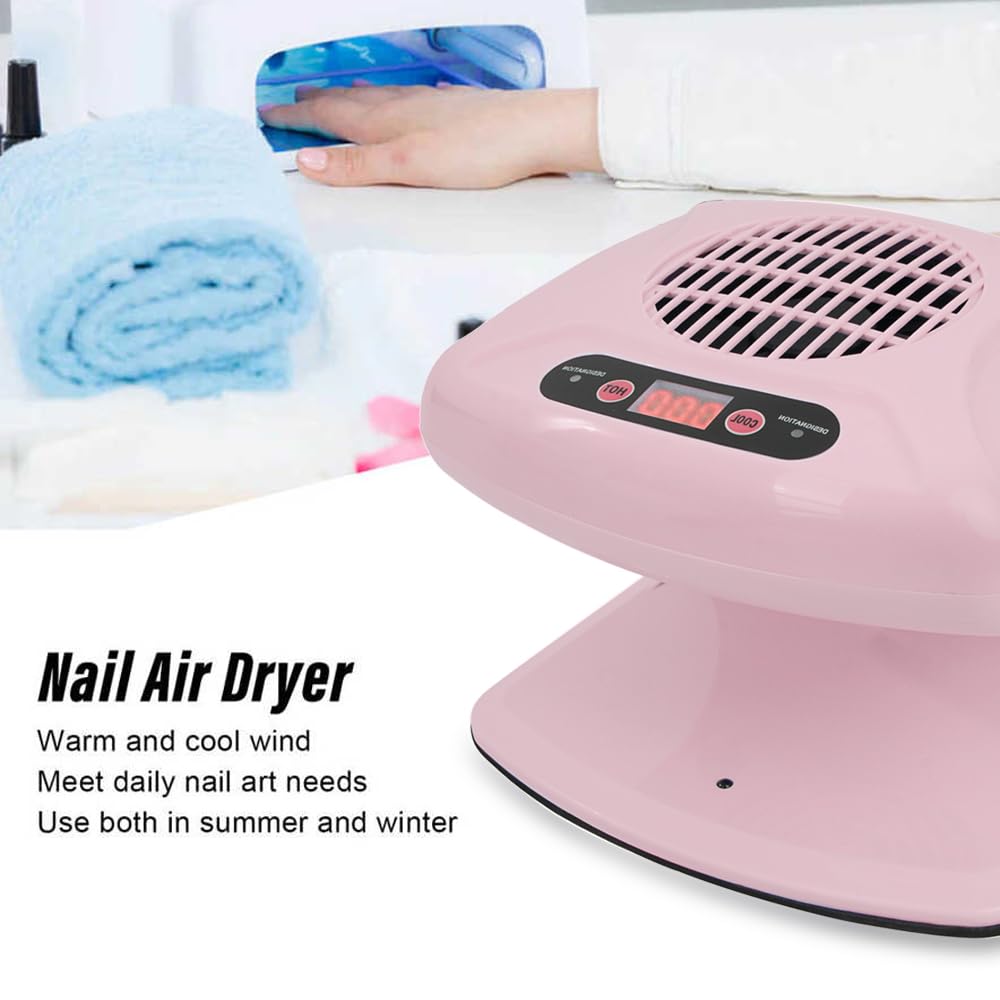 BESFURNITURE nail dryer cool air mode for gentle, comfortable drying