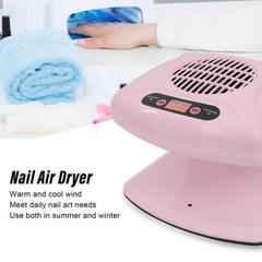 BESFURNITURE nail dryer cool air mode for gentle, comfortable drying