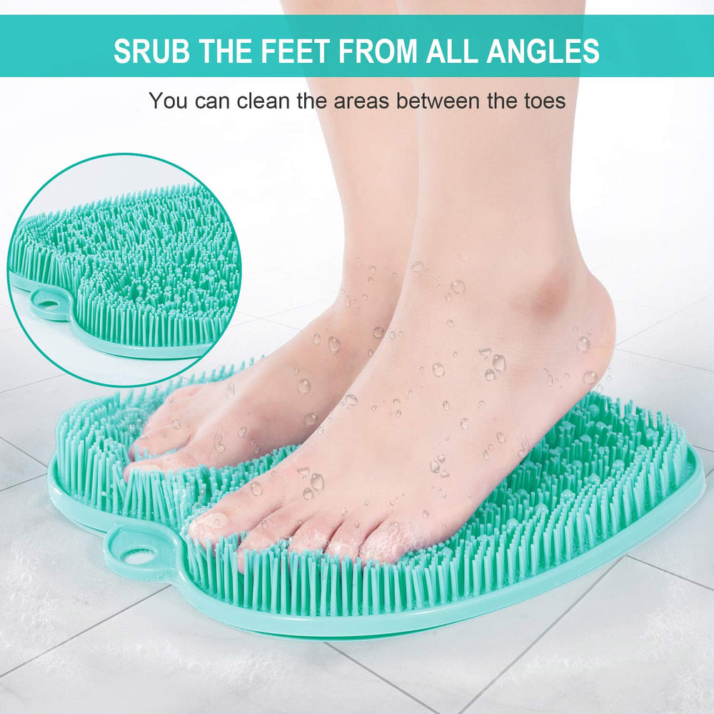 BESKAR XL foot-massage mat shown after a workout for relief and relaxation.