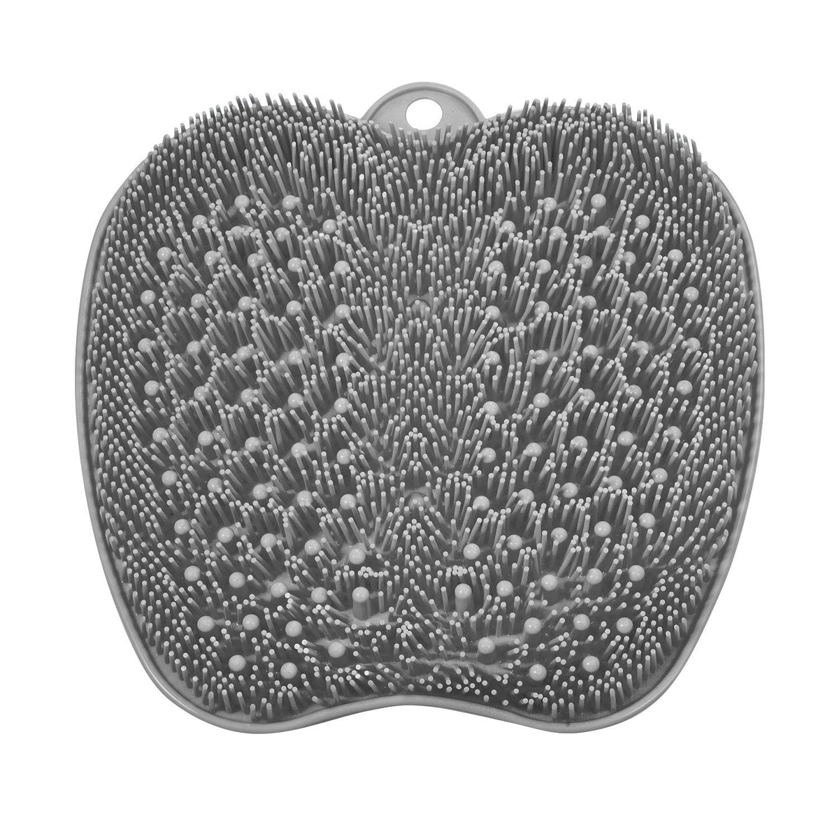 BESKAR XL Foot Scrubber Mat in shower top view offers deep foot cleaning and massage.