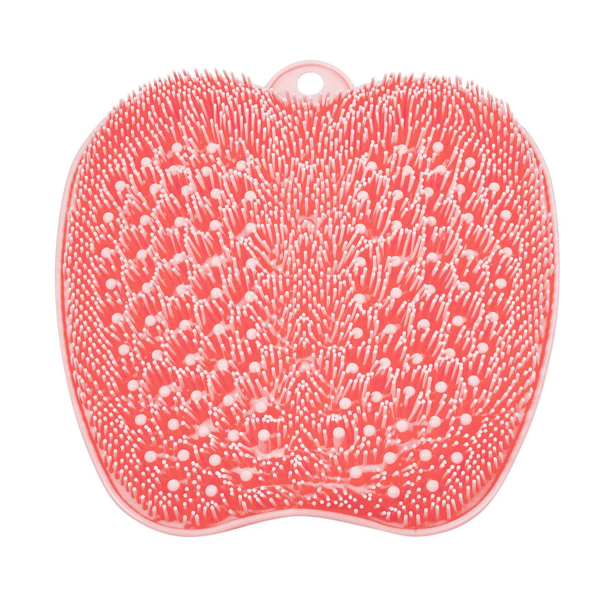 BESKAR XL Foot Scrubber Mat in shower for thorough foot cleansing