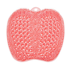 BESKAR XL Foot Scrubber Mat in shower for thorough foot cleansing