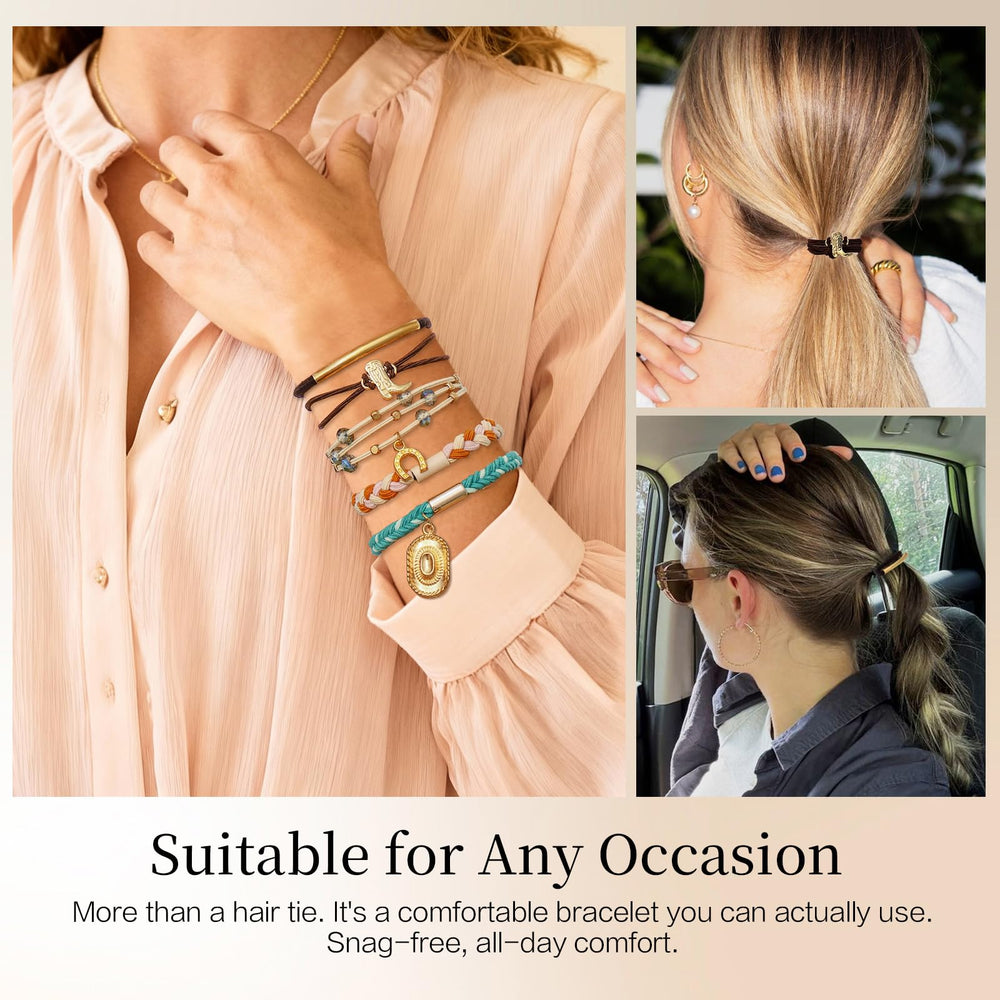 Bessrung-2in-1-hair-tie-bracelet doubles as stylish wrist jewelry
