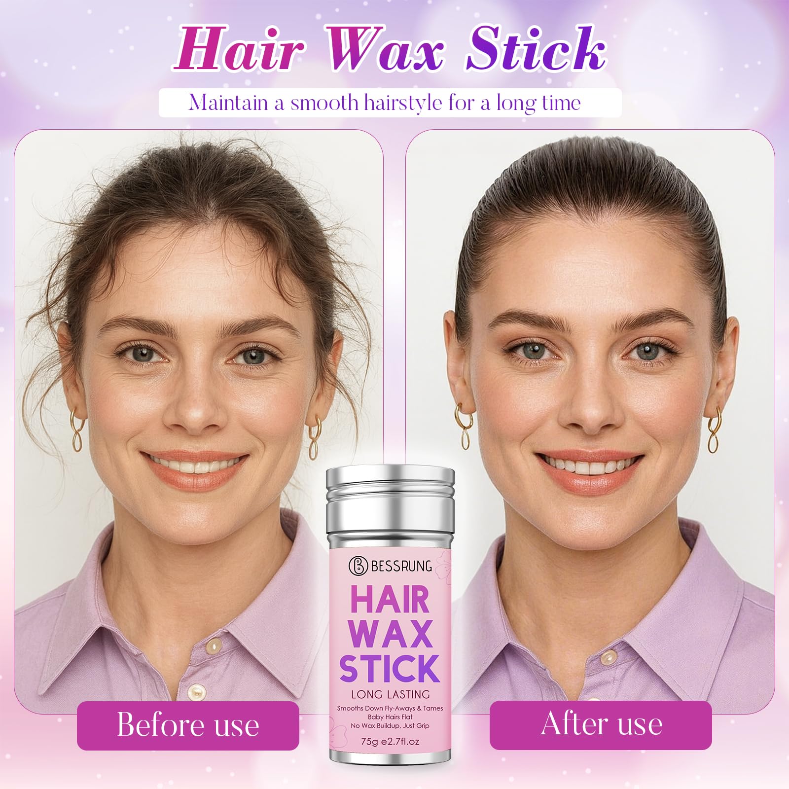 Bessrung hair tail tools for versatile parting and shaping.