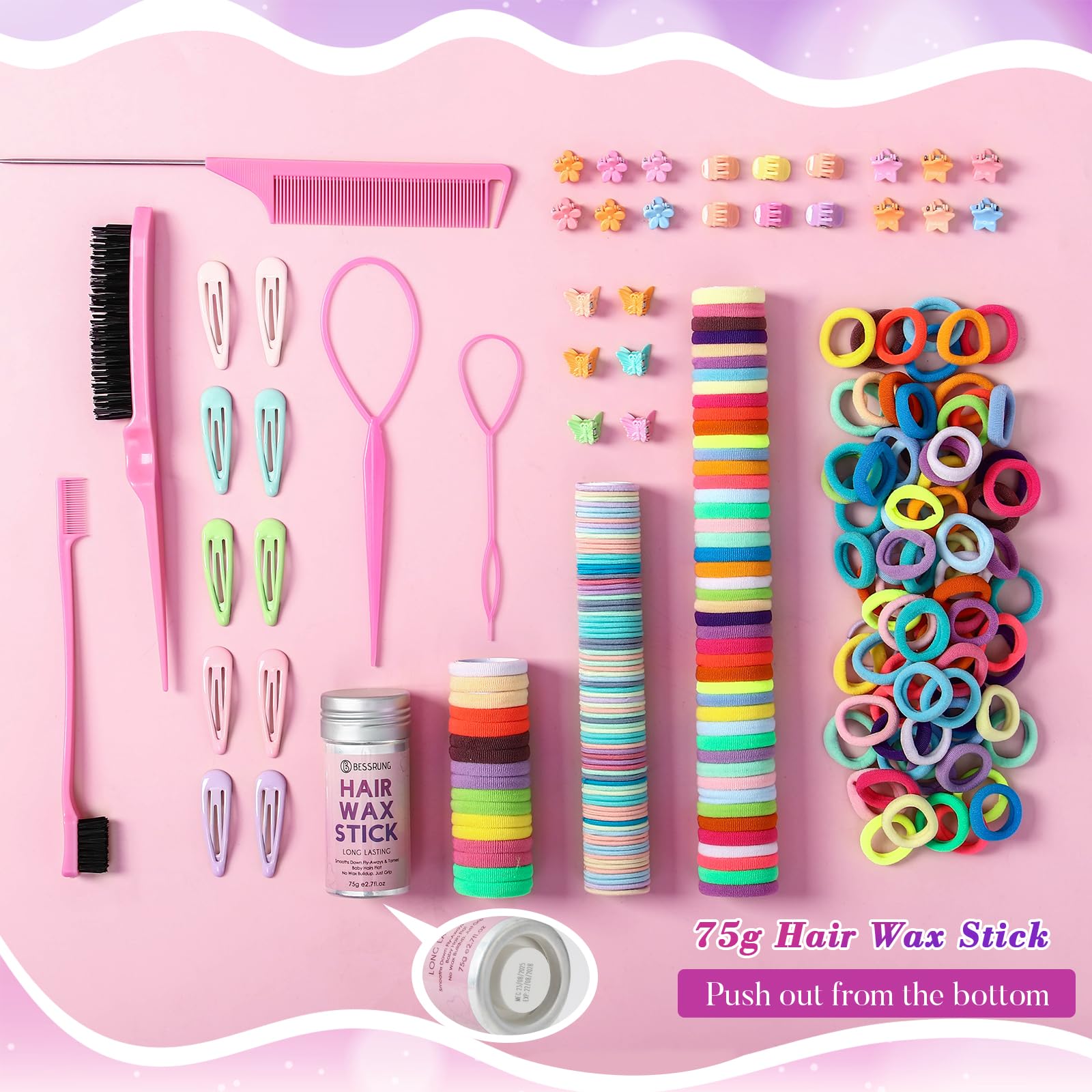 Bessrung kids hair accessories collection ready for school and party looks.