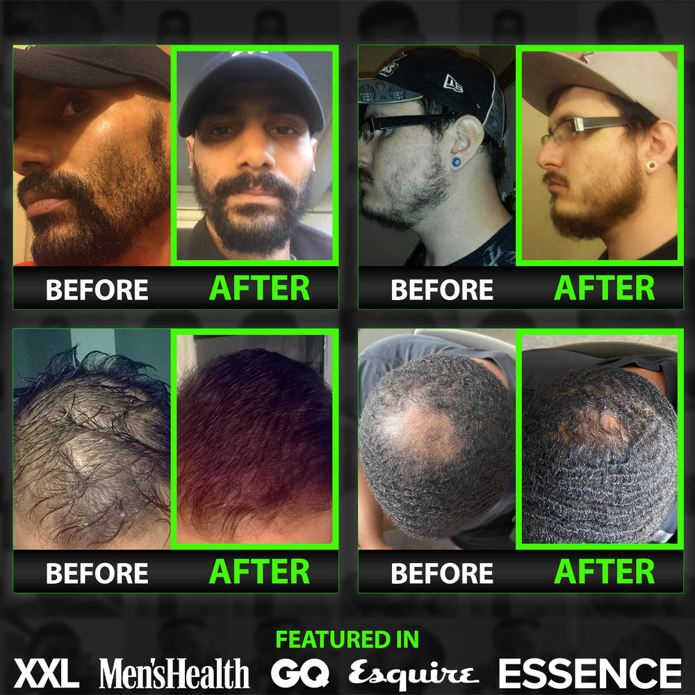 Best Beard Stuff GROW 11-in-1 lather in hand for cleansing