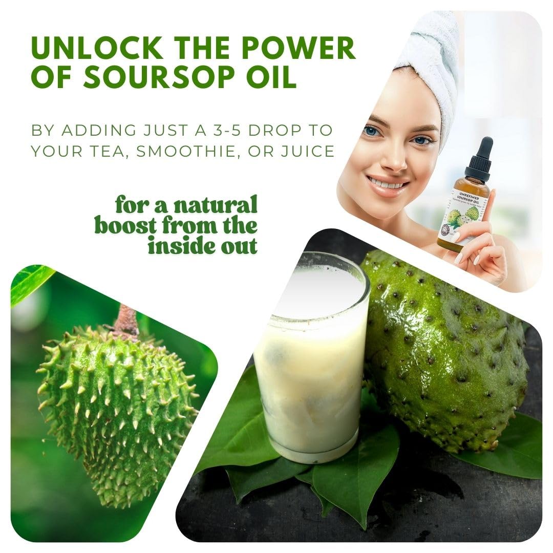 Best Nature's Cosmetics Virgin Soursop Oil on hair ends for shine