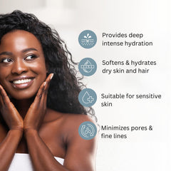 Best of Nature fractionated coconut oil texture close-up reveals silky non-greasy feel