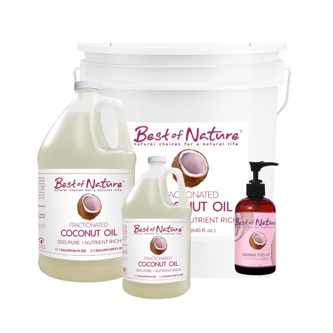 Best of Nature made-in-usa small-batch coconut oil showcases artisanal quality