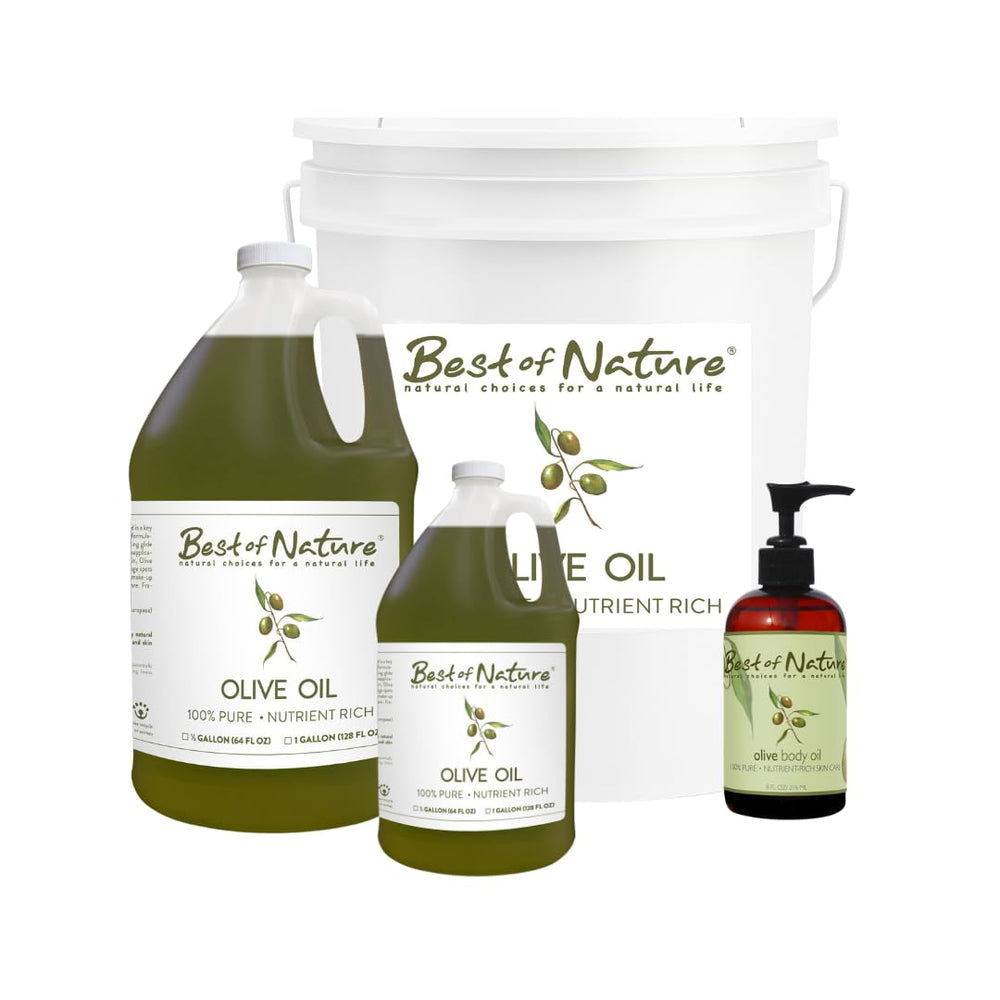 Best of Nature olive oil made-in-usa small-batch craftsmanship.