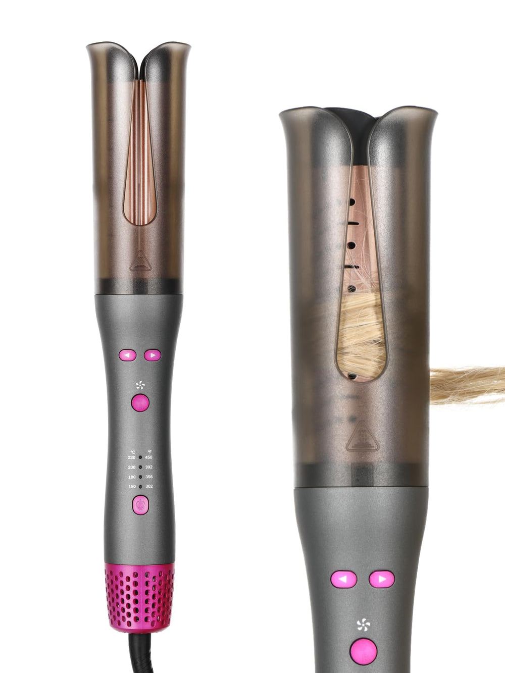 Bestauty Automatic Curling Iron setup for quick curls