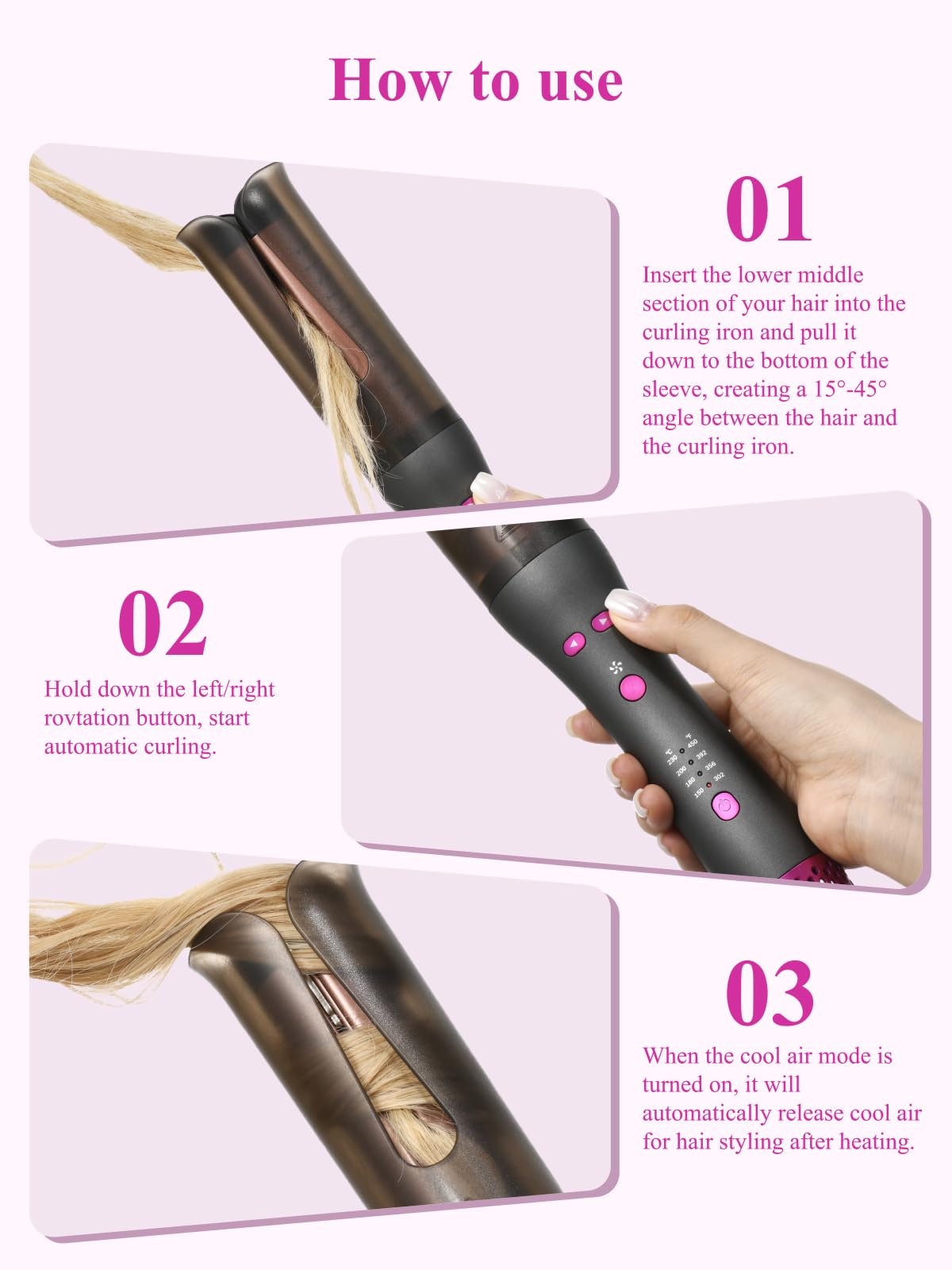 Bestauty 100-240V worldwide voltage for travel-friendly styling