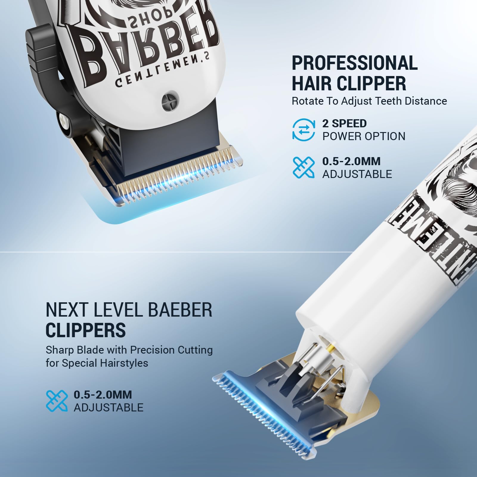 BESTBOMG beard-trimmer attachments offer versatile styling and consistent trimming results