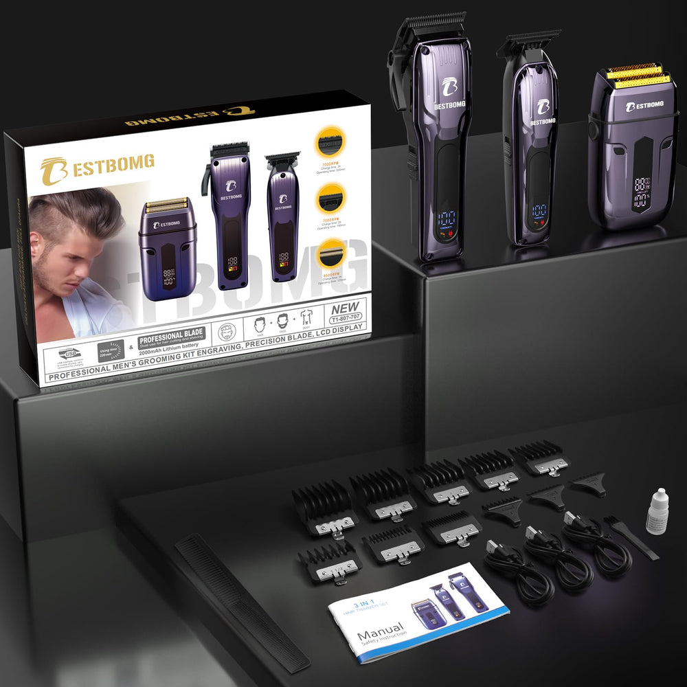 BESTBOMG BS-808C ergonomic grip emphasizes comfortable trimming control
