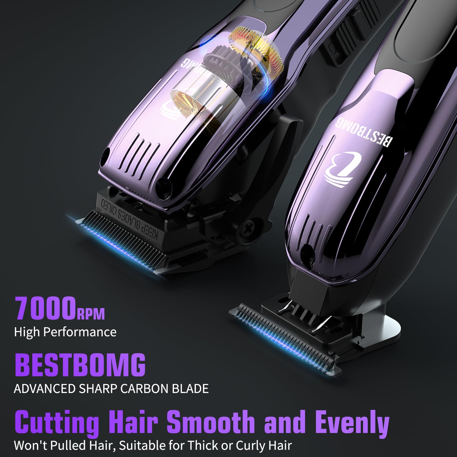 BESTBOMG BS-808C metal body close-up highlighting durable premium construction