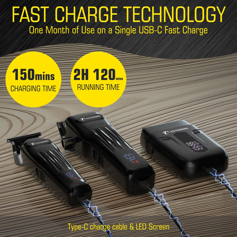 BESTBOMG BS-808A zero-gap T-blade detail for clean salon-like fades