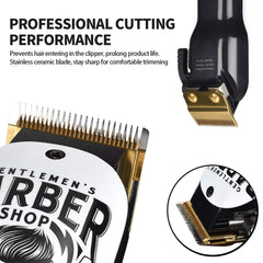 BESTBOMG updated hair clipper cordless charge-indicator shows charging status
