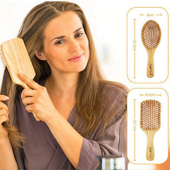 BESTFIRE large air cushion comb provides gentle scalp massage