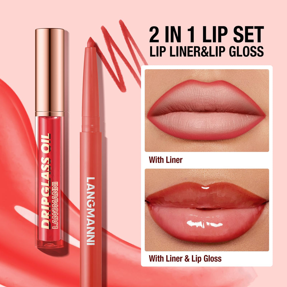 BestLand lip liner swatch demonstrating precise definition and fade resistance
