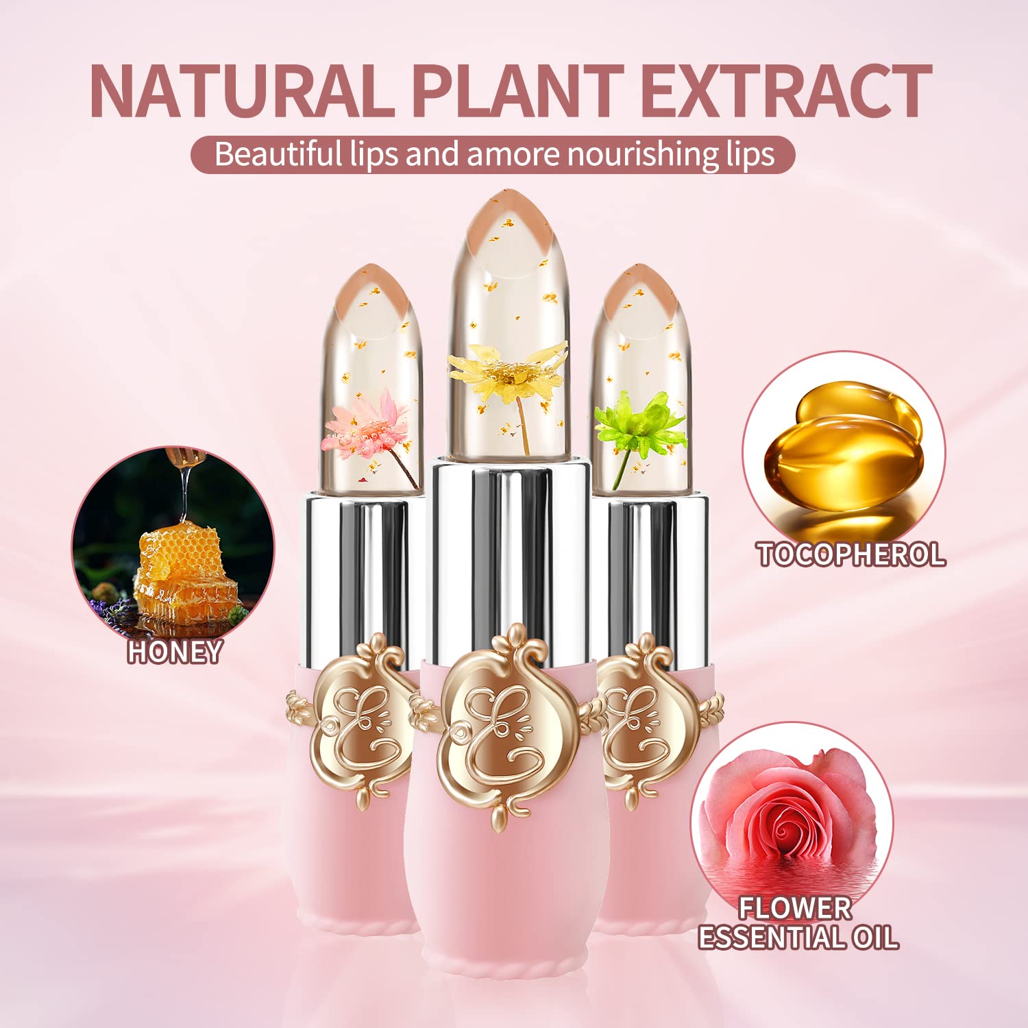 BestLand Shimmering lip gloss offers long-lasting shine and color depth.