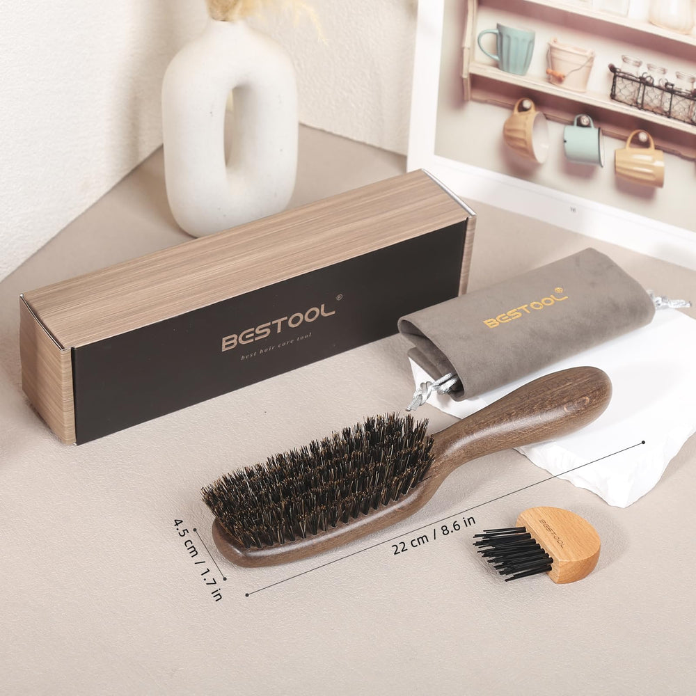 Cepillo BESTOOL que deja el cabello con brillo natural y textura suave