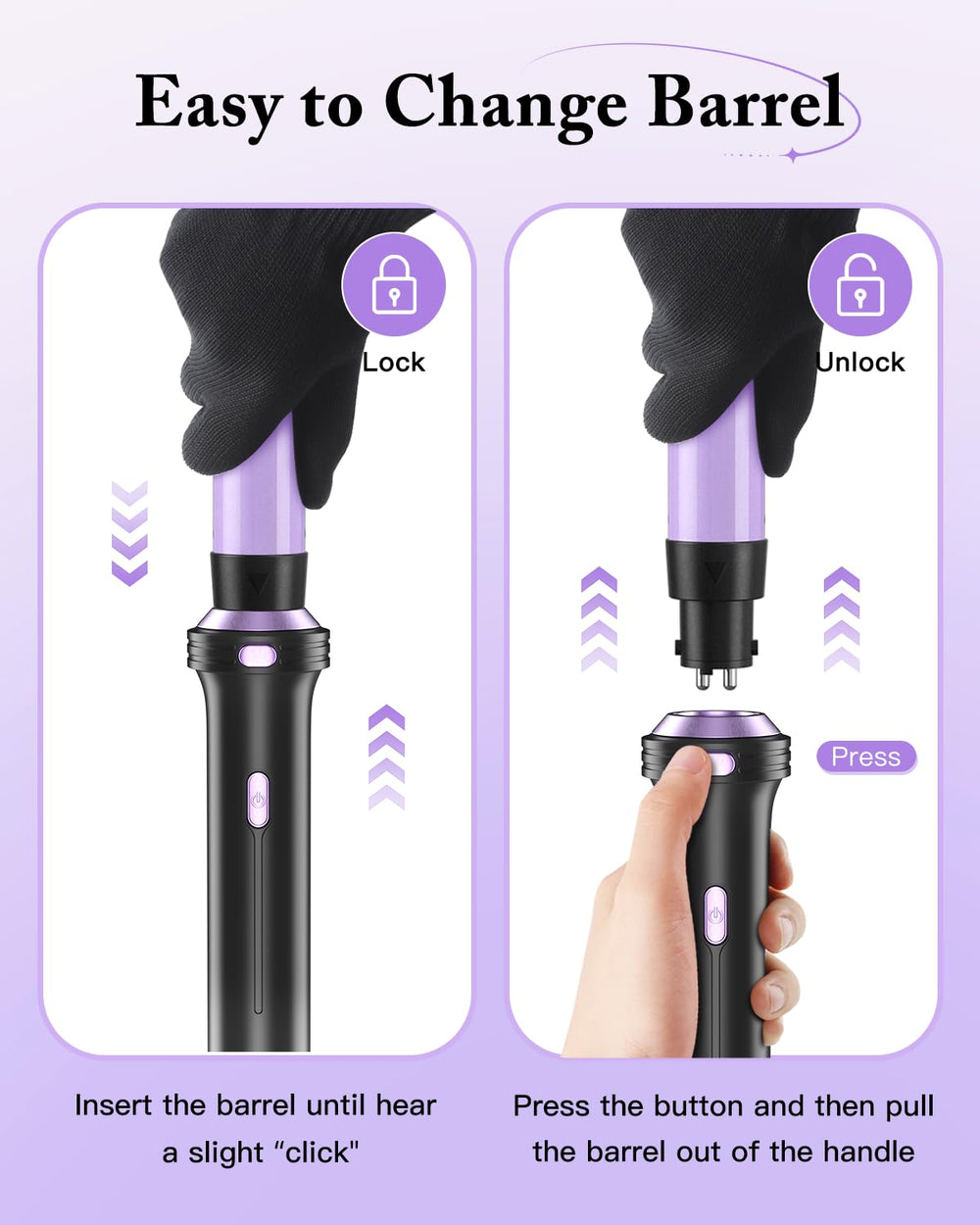 BESTOPE PRO anti-scald glove and heat-resistant mat enhance safe at-home styling.