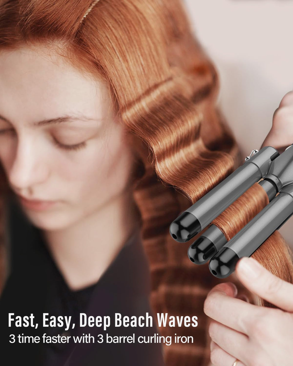 BESTOPE PRO interchangeable wands gray enable quick heat and diverse styling.