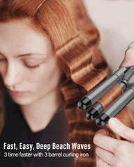 BESTOPE PRO interchangeable wands gray enable quick heat and diverse styling.