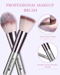 BESTOPE PRO soft synthetic bristles delivering smooth powder pickup
