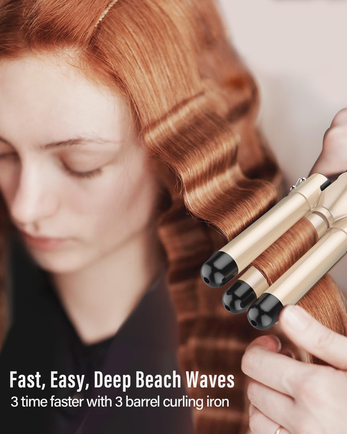 BESTOPE PRO 5-in-1 set showing interchangeable wand options for versatile styling