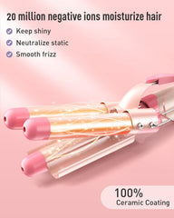 BESTOPE PRO Waver dual-voltage design for travel-friendly styling.