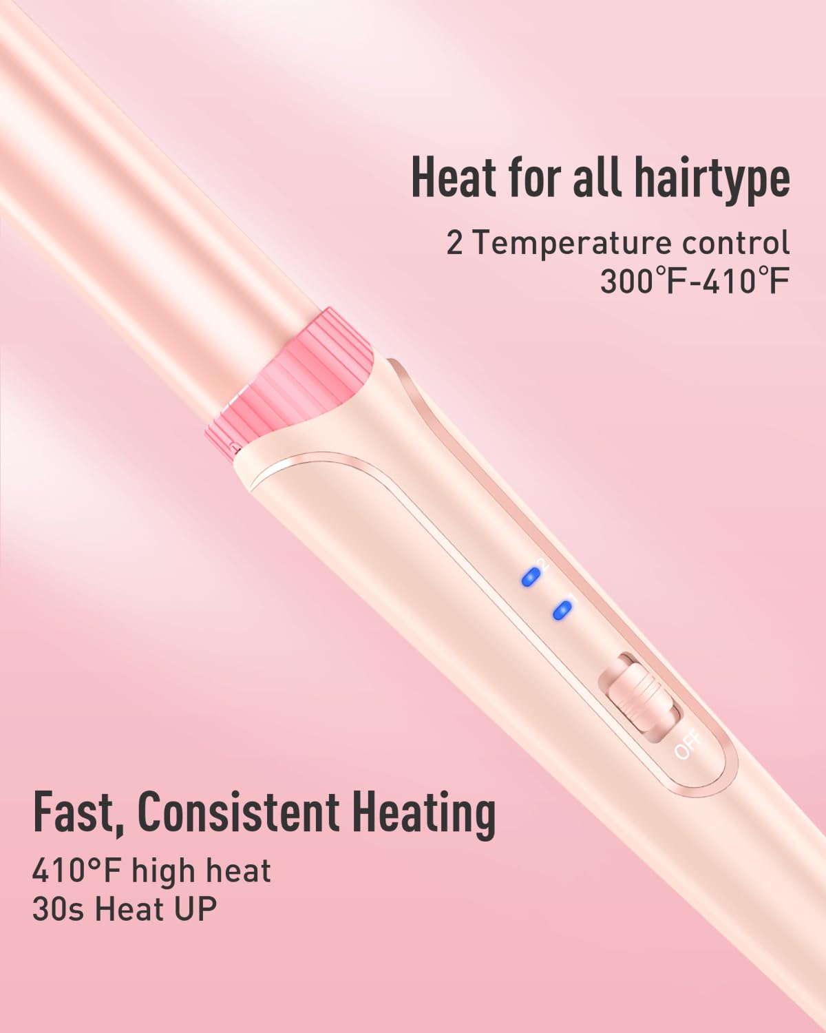 BESTOPE PRO Waver includes glove and clips for easy styling.