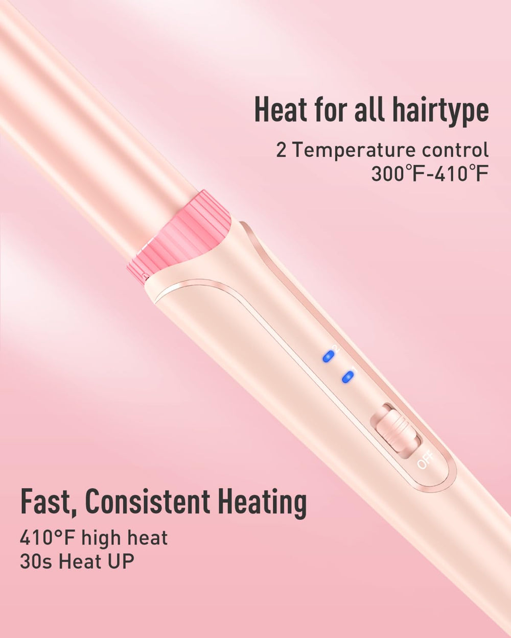 BESTOPE PRO Waver includes glove and clips for easy styling.