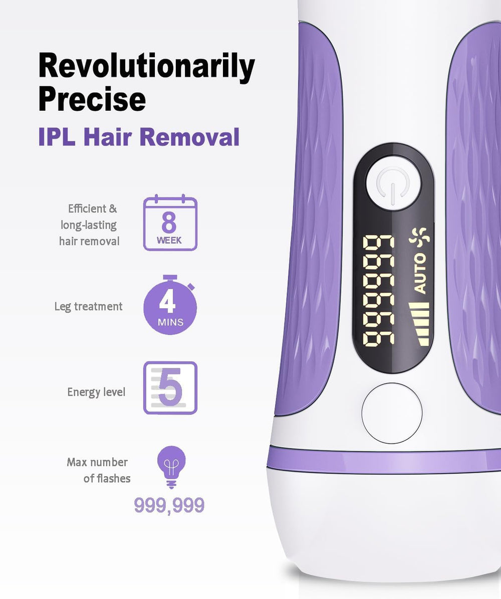 BETNEP IPL device handheld close-up highlighting ergonomic grip for comfortable sessions.