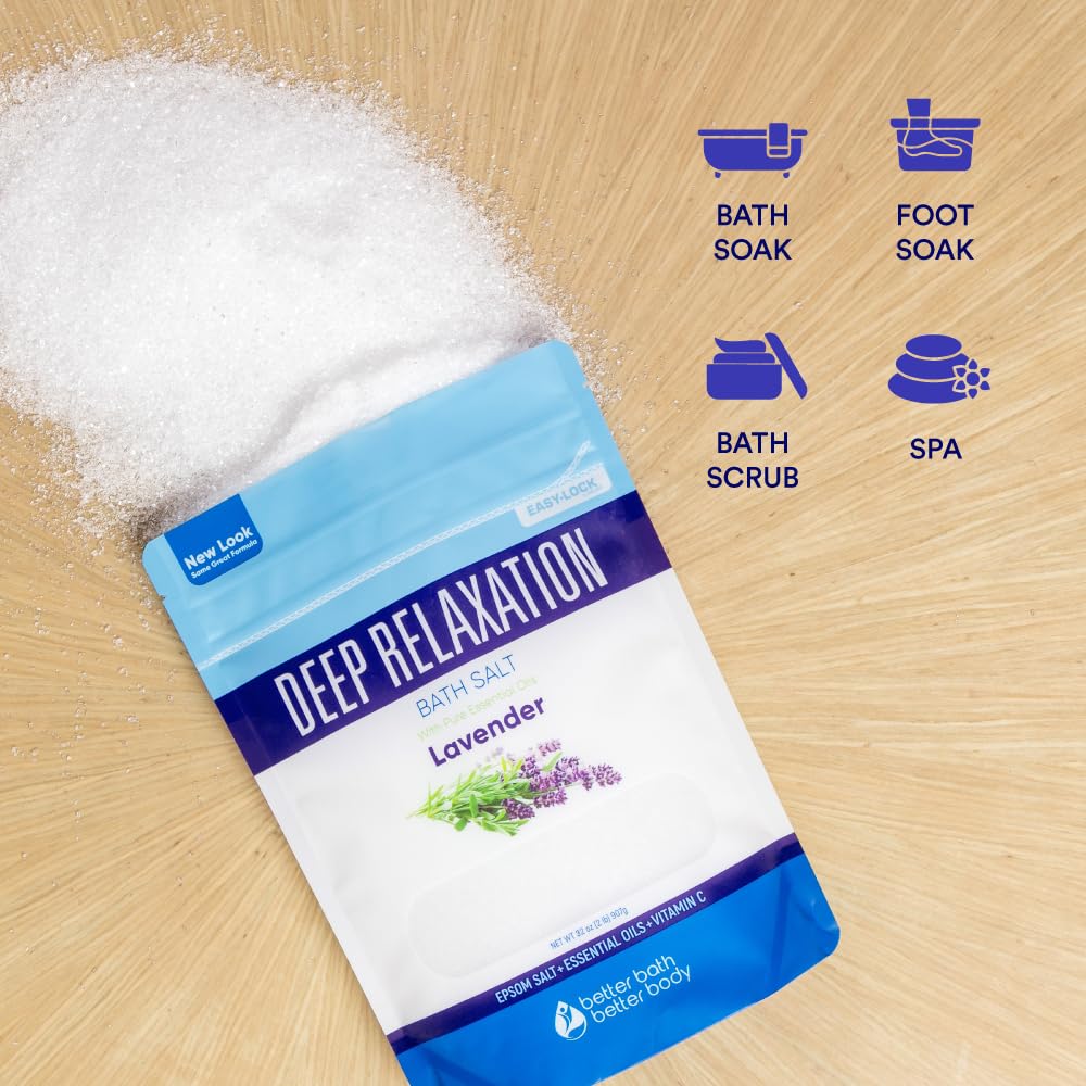 Better Bath Better Body 32-ounce bag provides ample soaks.