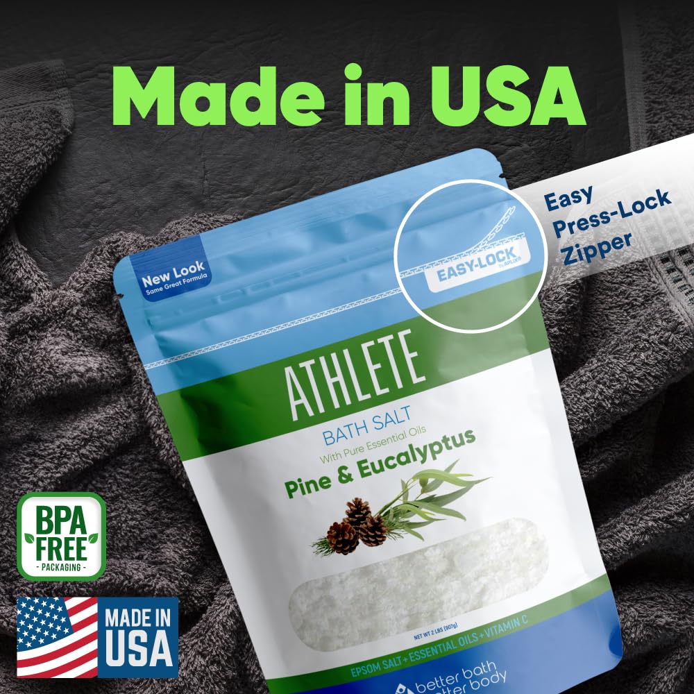 Better Bath Better Body athlete bath salt vitamin-c crystals neutralize water impurities
