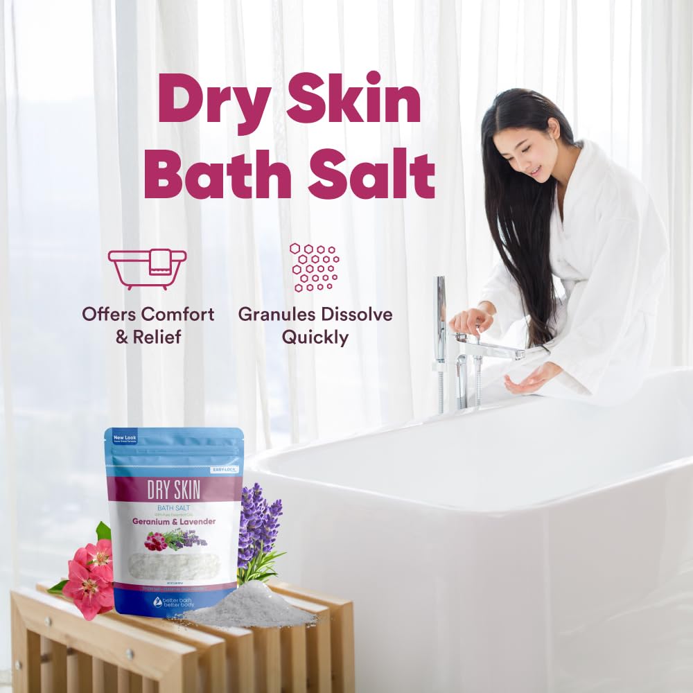 Better Bath Better Body BPA-free pouch ensures safe, convenient storage.