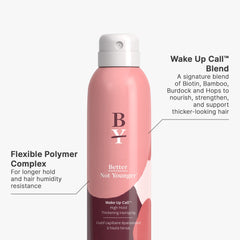 Biotin and Bamboo close-up highlights stronger strands from Better Not Younger.