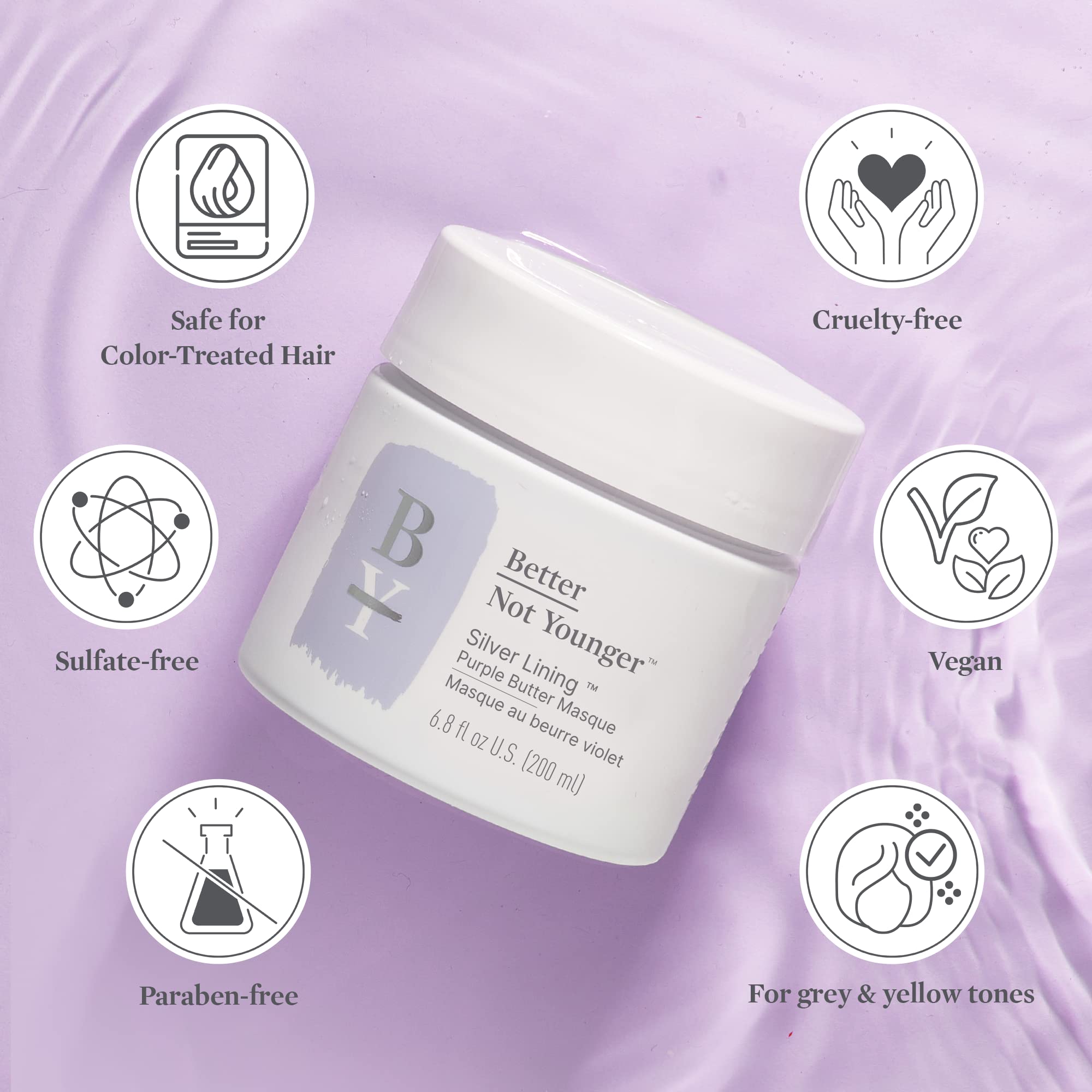 Better Not Younger Silver Lining packaging-shot highlights clean, cruelty-free branding.