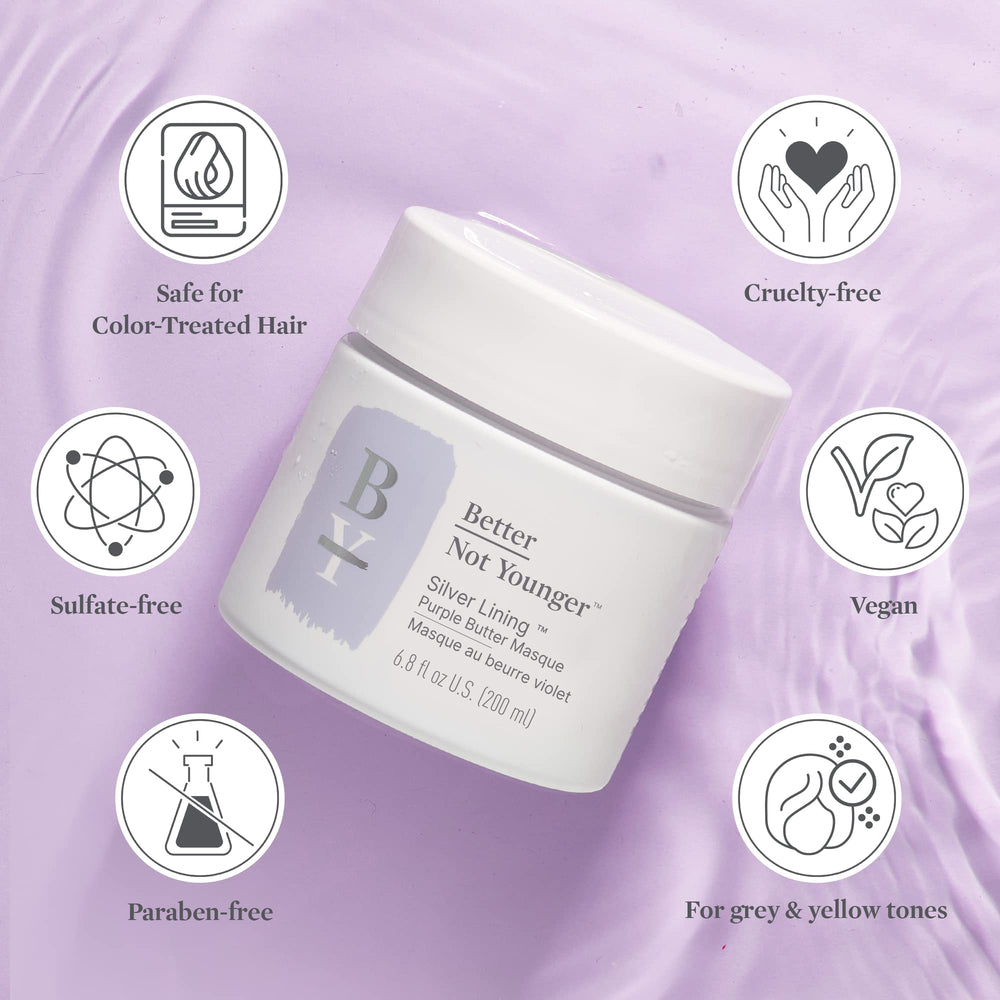Better Not Younger Silver Lining packaging-shot highlights clean, cruelty-free branding.