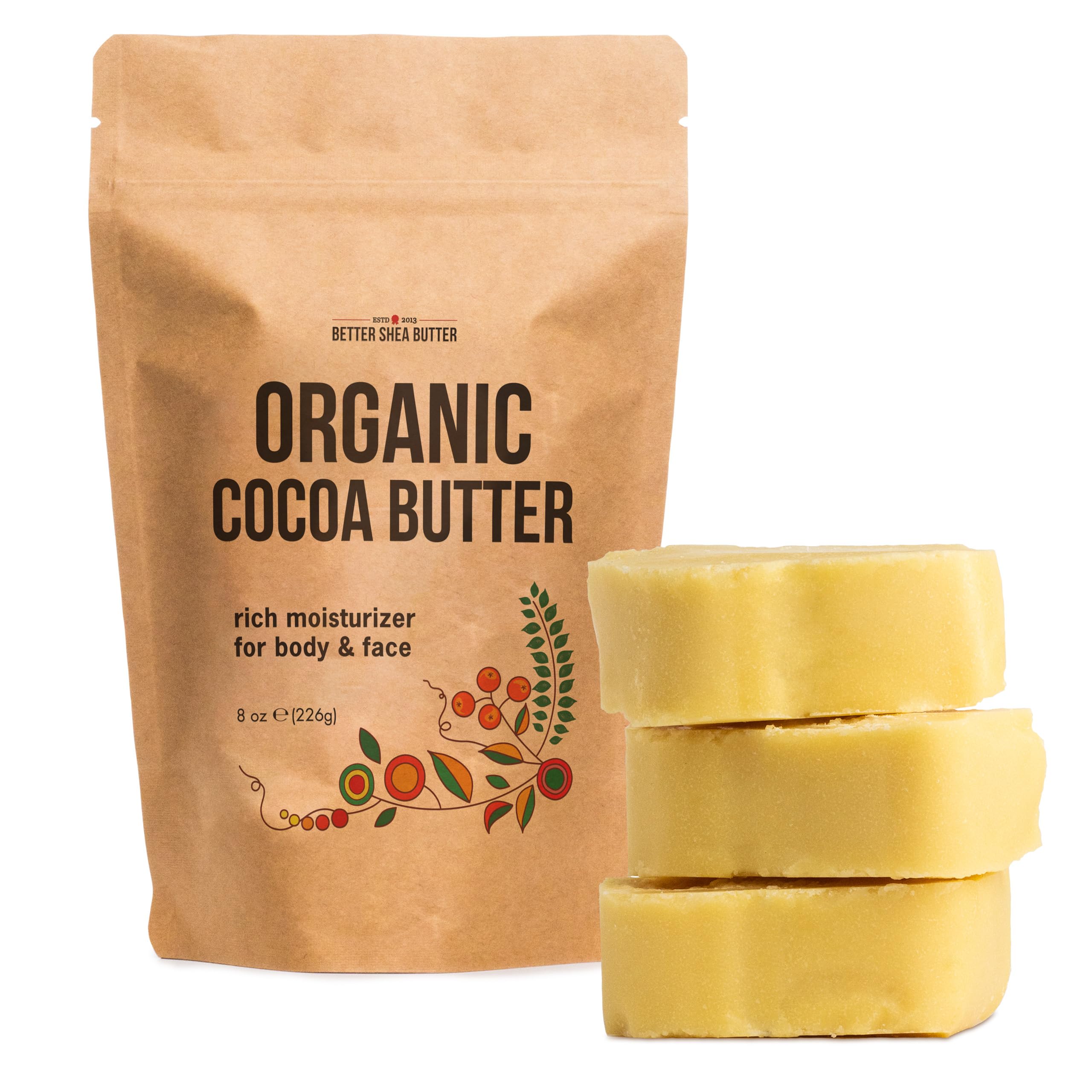 Better Shea Butter cocoa butter jar close-up for deep skin moisture