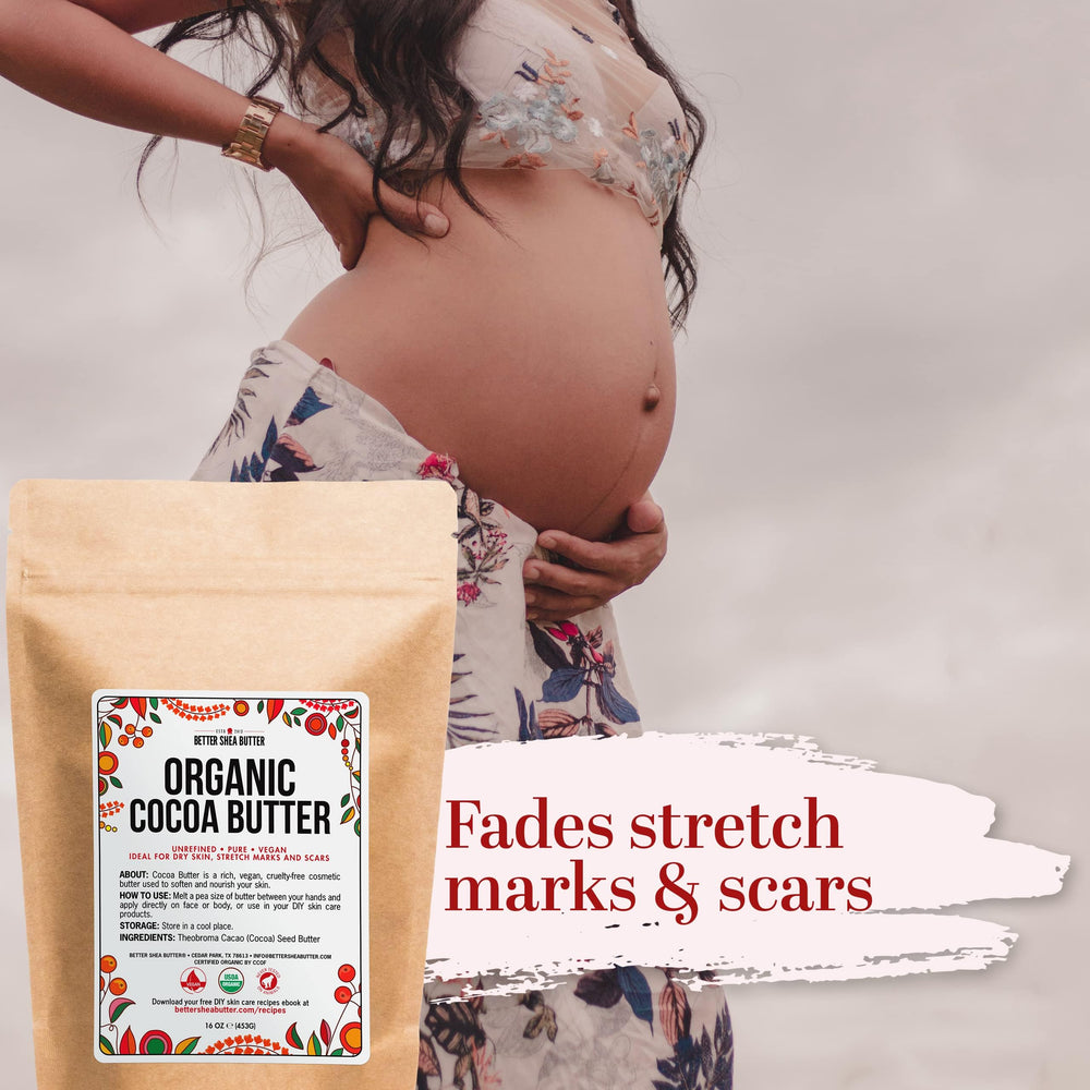 Better Shea Butter cocoa butter melt-on-skin close-up illustrating quick absorption