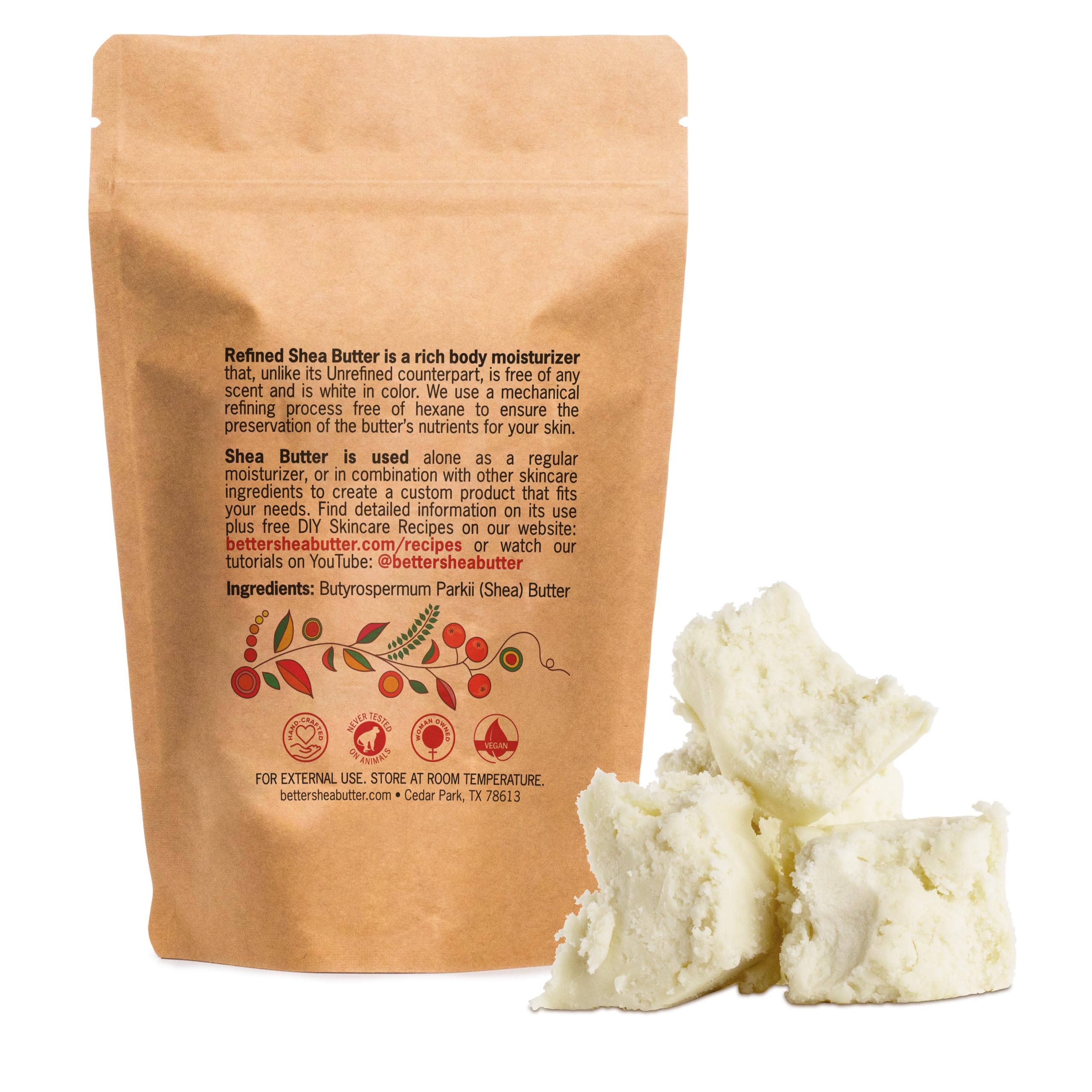 Better Shea Butter DIY whipped body butter ready for customization
