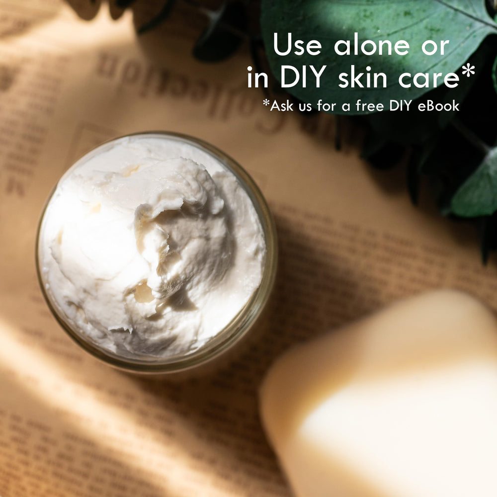 Better Shea Butter face moisturizer application demonstrates non-greasy finish
