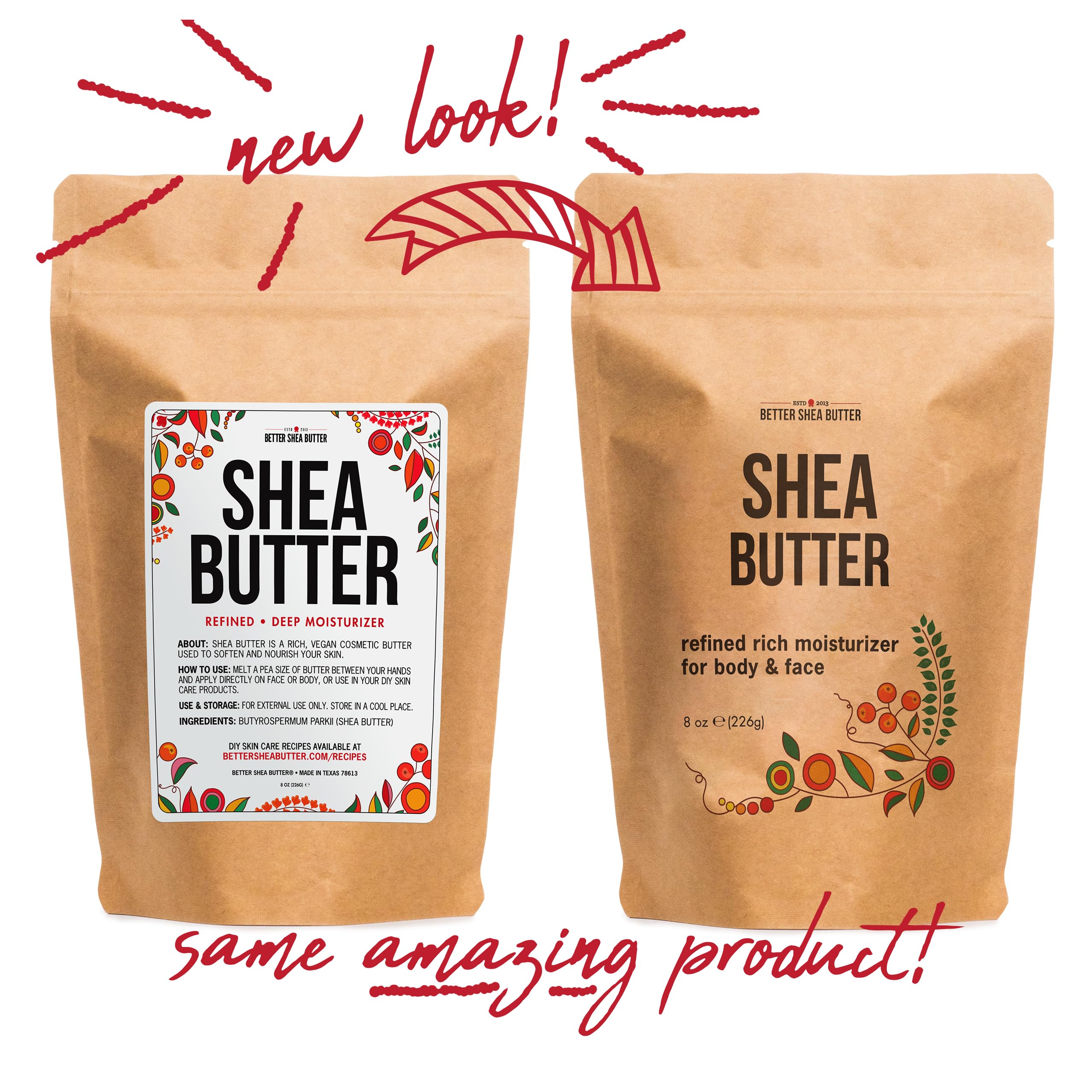 Better Shea Butter lip balm base supports fragrance-free lip care