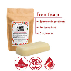 Better Shea Butter Mango Butter block ready for DIY base applications.