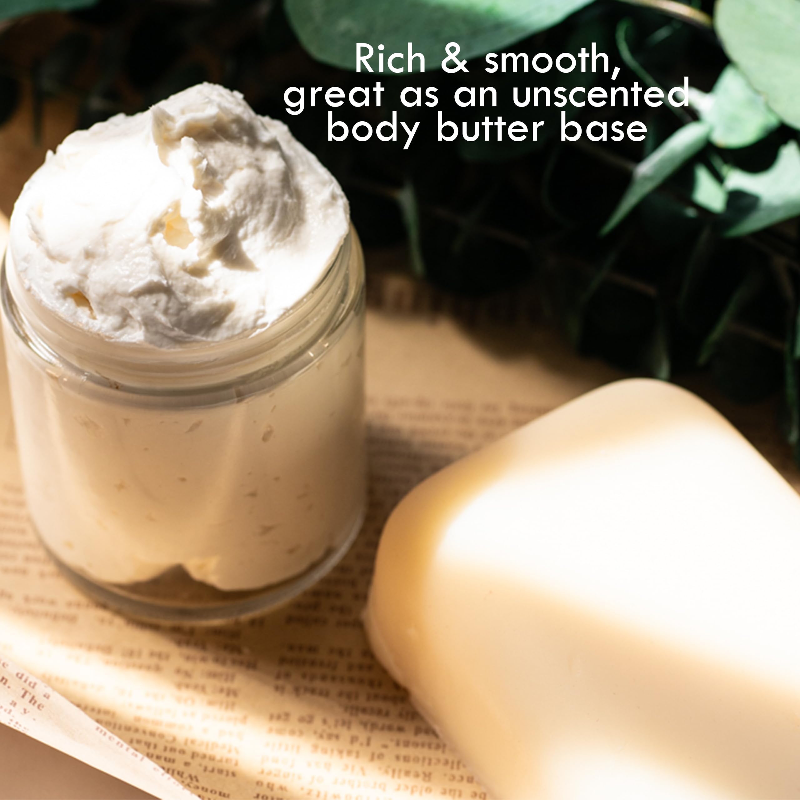 DIY base image for Better Shea Butter Mango Butter ready for formulations.